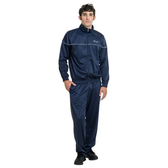 Target Ανδρικές φόρμες σετ High Neck Jacket Polyester Fleece Tracksuit
